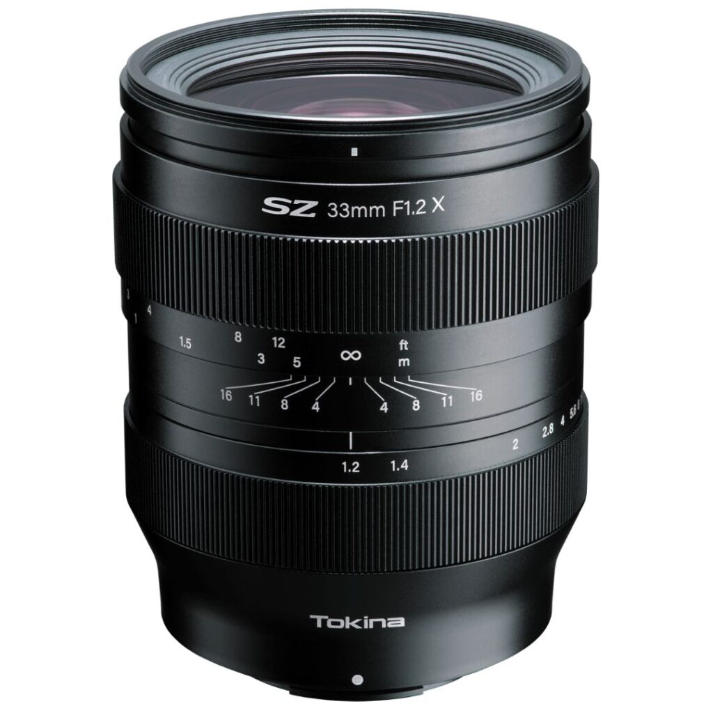 Tokina SZ 33mm F1.2 X Manual Lens