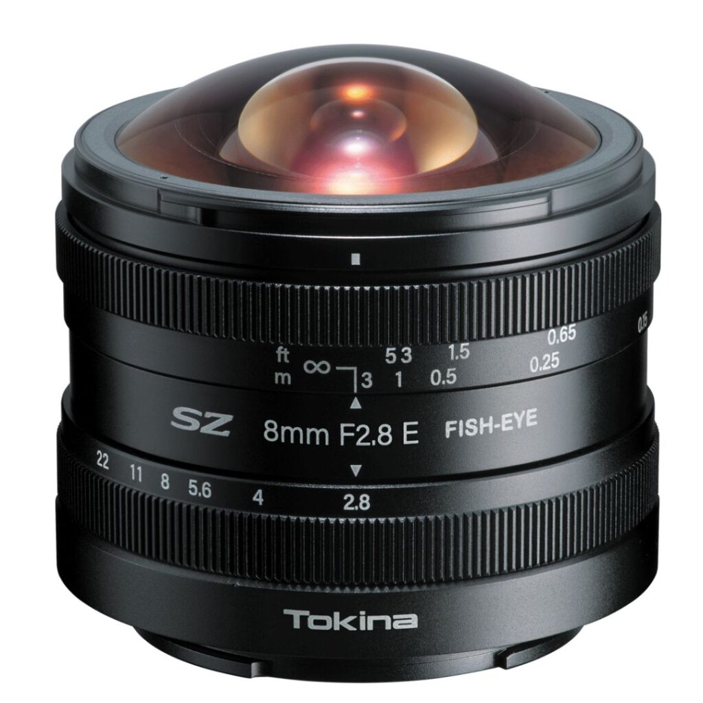 Tokina SZ 8mm F2.8 E Fish-Eye Lens