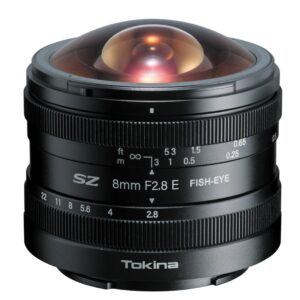 Tokina SZ 8mm F2.8 E Fish-Eye Lens