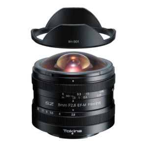 Tokina SZ 8mm F2.8 EF-M Fish-Eye Lens