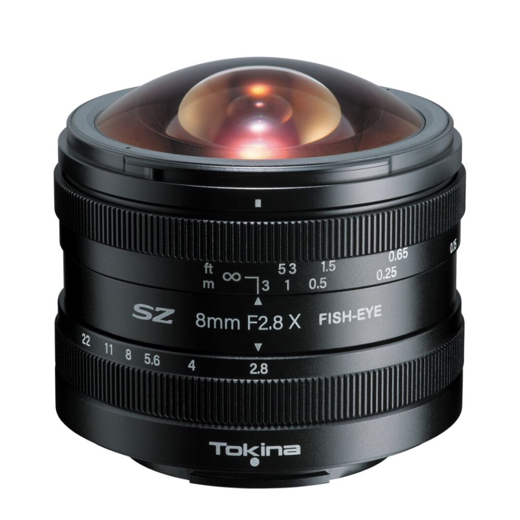 Tokina SZ 8mm F2.8 X Fish-Eye Lens