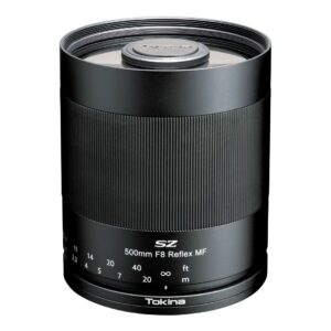 Tokina SZ SUPER TELE 500mm F8 Reflex MF Lens
