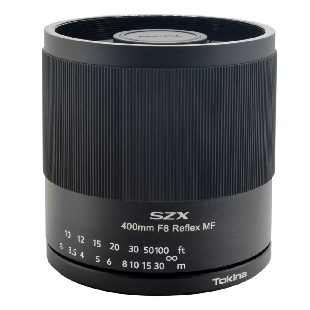 Tokina SZX SUPER TELE 400mm F8 Reflex MF Lens