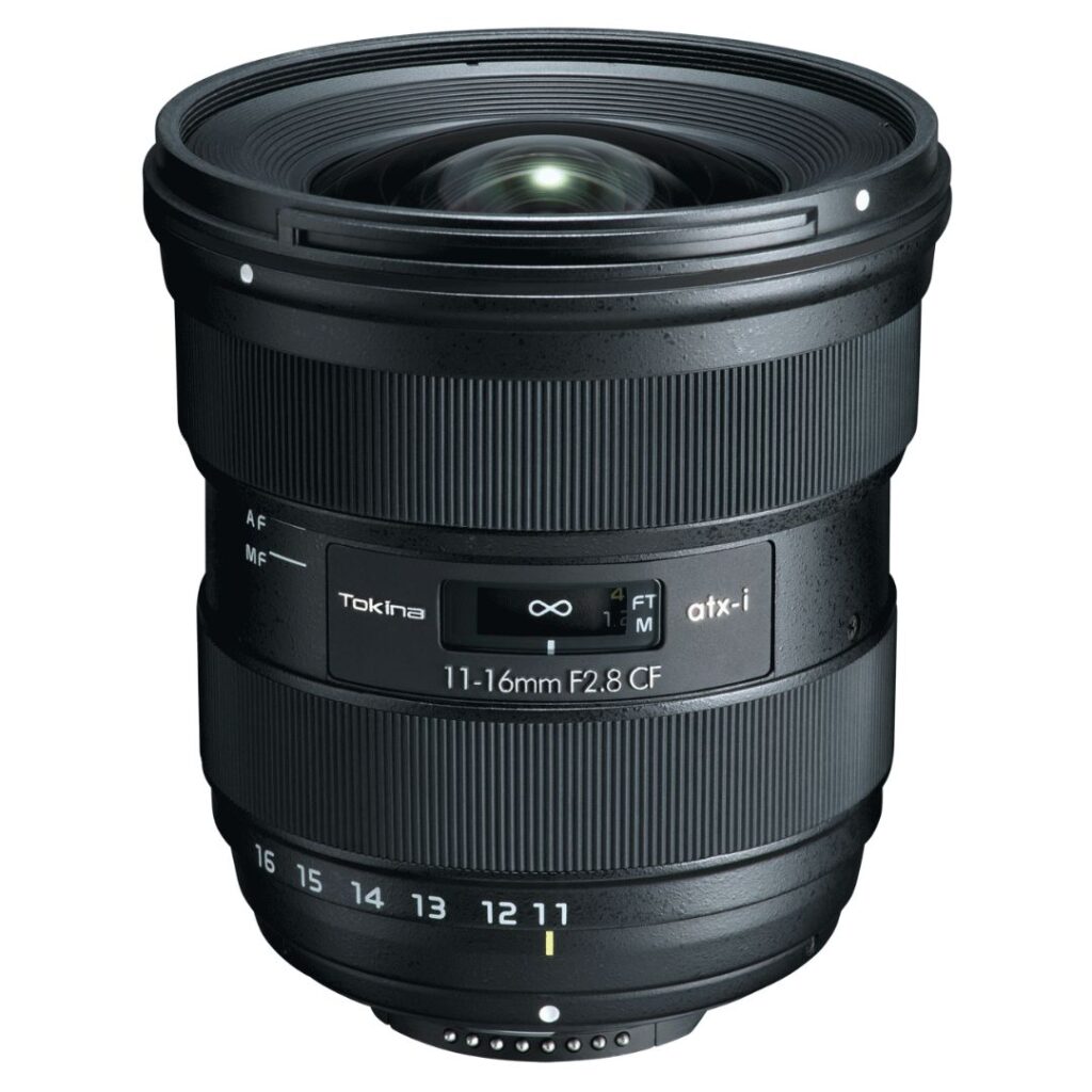 Tokina atx-i 11-16mm F2.8 CF Plus Lens