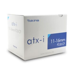 Tokina atx-i 11-16mm F2.8 CF Plus Lens