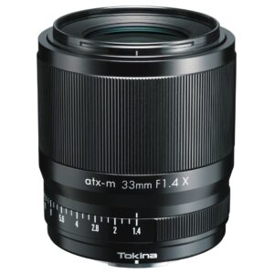 Tokina atx-m 33mm F1.4 X Plus Lens