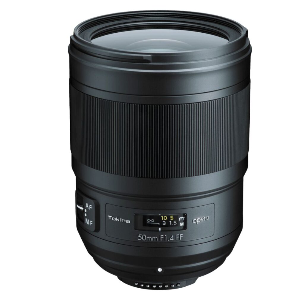 Tokina Opera 50mm F1.4 FF Prime Lens