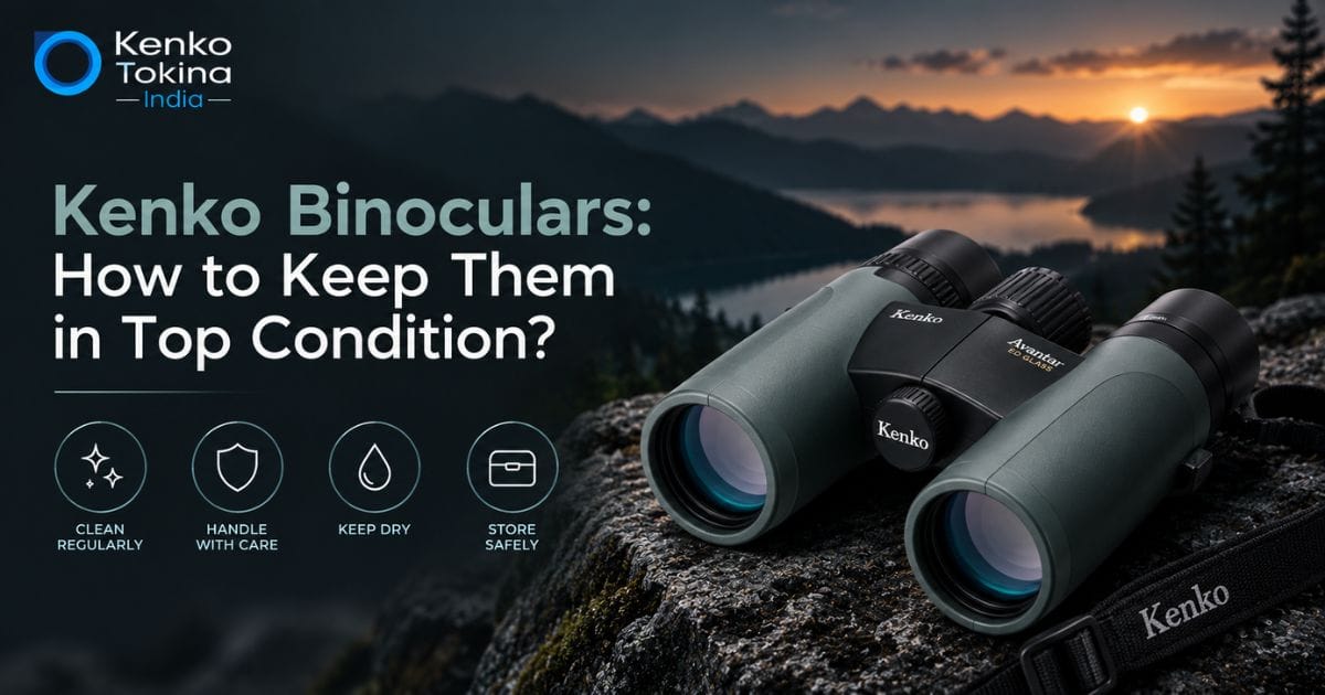 Read more about the article Kenko Binoculars: How to keep binoculars in top condition?