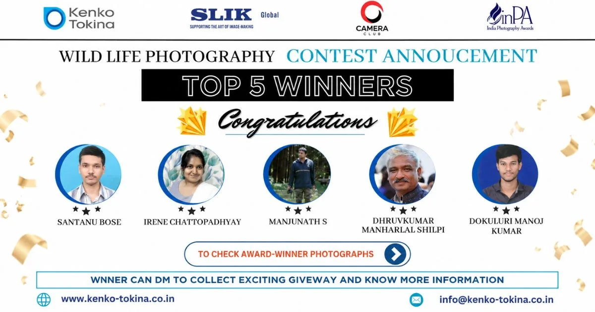 Kenko Tokina India Announces Winners of National Wildlife Photography Contest